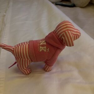 Pink Striped Dog Toy by Victoria's Secret